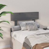  Uzglavlje za krevet sivo 93,5 x 3 x 81 cm od masivne borovine | Eponuda.com