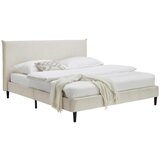 Livetastic OBLAZINJENA POSTELJA 180 cm x 200 cm , les, tekstil bela | Shoptok.si