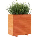  Vrtna sadilica voštano smeđe boje 70x40x72 cm od borovine | shoptok.hr