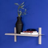 Spinder Design Sivo-bež kovinska polica 60 cm Hola – | Shoptok.si
