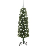 vidaXL Umestno božično drevo Zelena 150 cm PVC in Jeklo in Plastika | Shoptok.si
