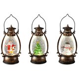  LED lanterna sa snijegom (U zatvorenom, 8 x 6,5 x 14 cm, Na baterijski pogon) | shoptok.hr