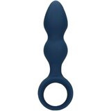 Shots Loveline - analni dildo s prstenom - veliki (plavi) | shoptok.hr