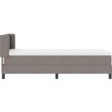 Box Spring krevet s madracem Taupe 80x200 cm Tkanina | shoptok.hr