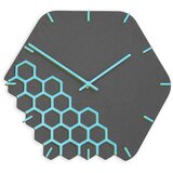 Von Der Factory Zidni sat Luxhora Fragmenta Black 11 boja kazaljki | shoptok.hr