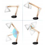  Stona lampa 1xE27/40W/230V bela/crna | Eponuda.com
