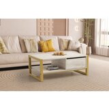 Hanah home haldizen - gold, marble goldmarble coffee table Cene