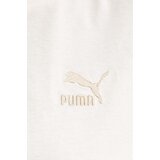 Puma Pamučna majica za žene, boja: bež | shoptok.hr