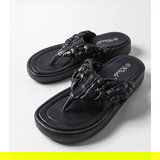 Gemre Black braided flip-flops Zula | Shoptok.si