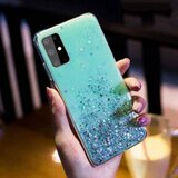 Nillkin Silikonski ovitek z bleščicami SPARKLE za Samsung Galaxy A03s A037 - moder | Shoptok.si