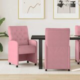  Blagovačke stolice s kotačima 2 pcs Ružičasta 58 x 67 x 97 cm | shoptok.hr