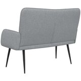 SOFA za dvije osobe Svijetlo siva 115 x 61 x 87 cm tkanina | shoptok.hr