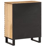  Komoda od masivnog grubog drva manga 60 x 34 x 75 cm | shoptok.hr