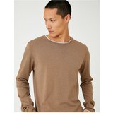 Koton Sweater - Brown - Regular fit Cene
