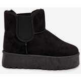 Boto Women's Snow Boots With Elastic Insert Black Kiora | Shoptok.si