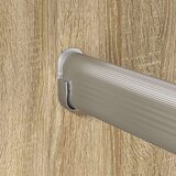  Cijev za ormar 12 pcs Srebrno 764 x 15 x 29 mm | shoptok.hr