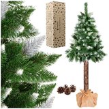  Umjetno božićno drvce – dijamantni bor na panju 140 cm | shoptok.hr