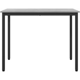 Stol Siva Sonoma 100 x 50 x 76 5 cm Inženjerska drva i čelik | shoptok.hr