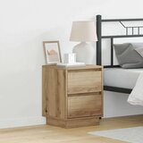  Noćni ormar s ladicama 2 pcs Umjetnički hrast 39 x 34,5 x 50 cm | shoptok.hr
