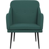  Fotelja tamnozelena 63 x 76 x 80 cm od tkanine | shoptok.hr