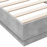  Okvir kreveta za pod Betonska siva 80 x 200 cm | shoptok.hr