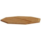 Stolna ploča 90 x 90 x 2,5 cm osmerokutna od masivne tikovine | Eponuda.ba