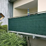 GARDOL Zaštita od pogleda za balkon (Visina: 0,9 m, Duljina: 5 m, Tamnozelene boje)