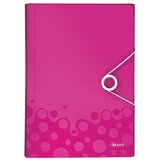 Esselte Harmonika mappa, A4, PP, 6 rekeszes, "Wow", rózsaszín | shoptok.hr