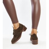 Gemre Green suede Tigard heeled shoes | shoptok.hr