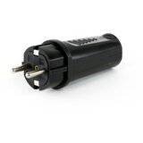  Utikač dvopolni masivni pvc crni ( 16161 ) | Eponuda.com