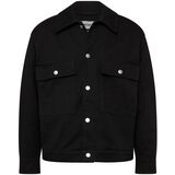 Weekday Prehodna jakna 'Brian' črn denim | Shoptok.si