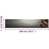  Kuhinjski tepih perivi s uzorkom boce vina 60x300 cm baršunasti | shoptok.hr