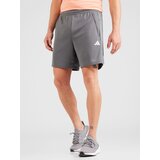 Adidas Sportske hlače 'Train Essentials All Set' tamo siva / bijela | shoptok.hr