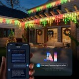 GOVEE LED RGBIC spoljašnji niz ledenica 10m Wi-Fi Matter IP65 | Eponuda.com