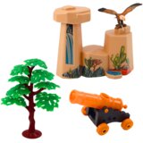  Kaubojski set figura Divljeg zapada Kaubojski brod Top | shoptok.hr
