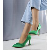 Gemre Green stilettos with Otto hourglass heels | Shoptok.si