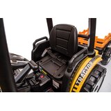 Traktor na akumulator s prikolico Hercules 24V - rumen | Shoptok.si