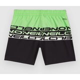 O'neill Cali Stripe 14" Kids Boardshorts green upside down | Shoptok.si