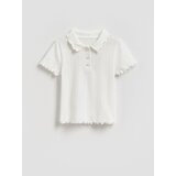 Reserved Bluza s ukrasnim gumbima - krem | shoptok.hr