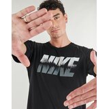 Nike Majice s kratkimi rokavi Dip DYE Logo Hydroguard Črna | Shoptok.si