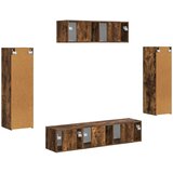 TV ormar 5 pcs Dimljeni hrast | shoptok.hr