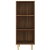  Komoda rjavi hrast 34,5x32,5x90 cm konstruiran les, (20654774) | Shoptok.si