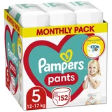 Pampers pants pelene monthly S5, 12-17kg 152 kom