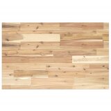  Zidna polica za umivaonik od čelika i masivnog bagremovog drva Smeđa 60 x 50 x 2 cm | shoptok.hr