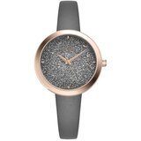 Adriatica ženski essence roze zlatni sivi elegantni ručni sat sa sivim kožnim kaišem Cene