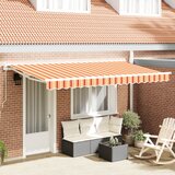 vidaXL Tenda za zamenjavo za okvir 4x2 m Črtasta večbarvna Cene
