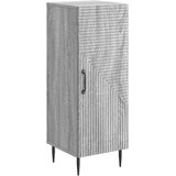  Strani šal Siva Sonoma 33 x 34,5 x 89,5 cm Inženirski les, (5000217189) | Shoptok.si