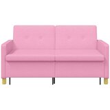  Krevet-sofa na razvlačenje Ružičasta Tkanina | shoptok.hr