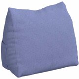vidaXL Poglavni vzglavnik Jeans modra 60 x 20 x 50 cm blago | Shoptok.si