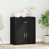  Kreveta s ladicama Crni hrast 60 x 31 x 70 cm Konstruirano drvo | shoptok.hr